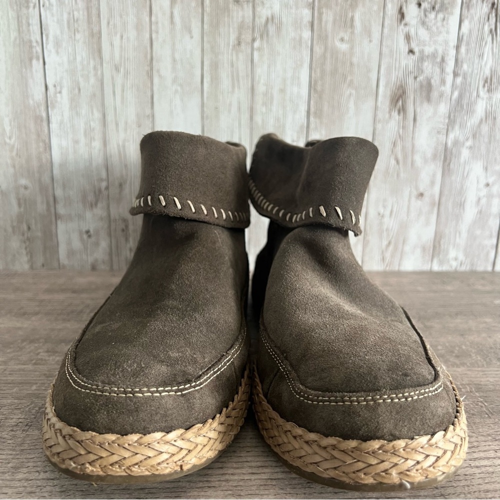 UGG Varney Suede Boho Womens Boots Ankle 10 - Picture 5 of 6